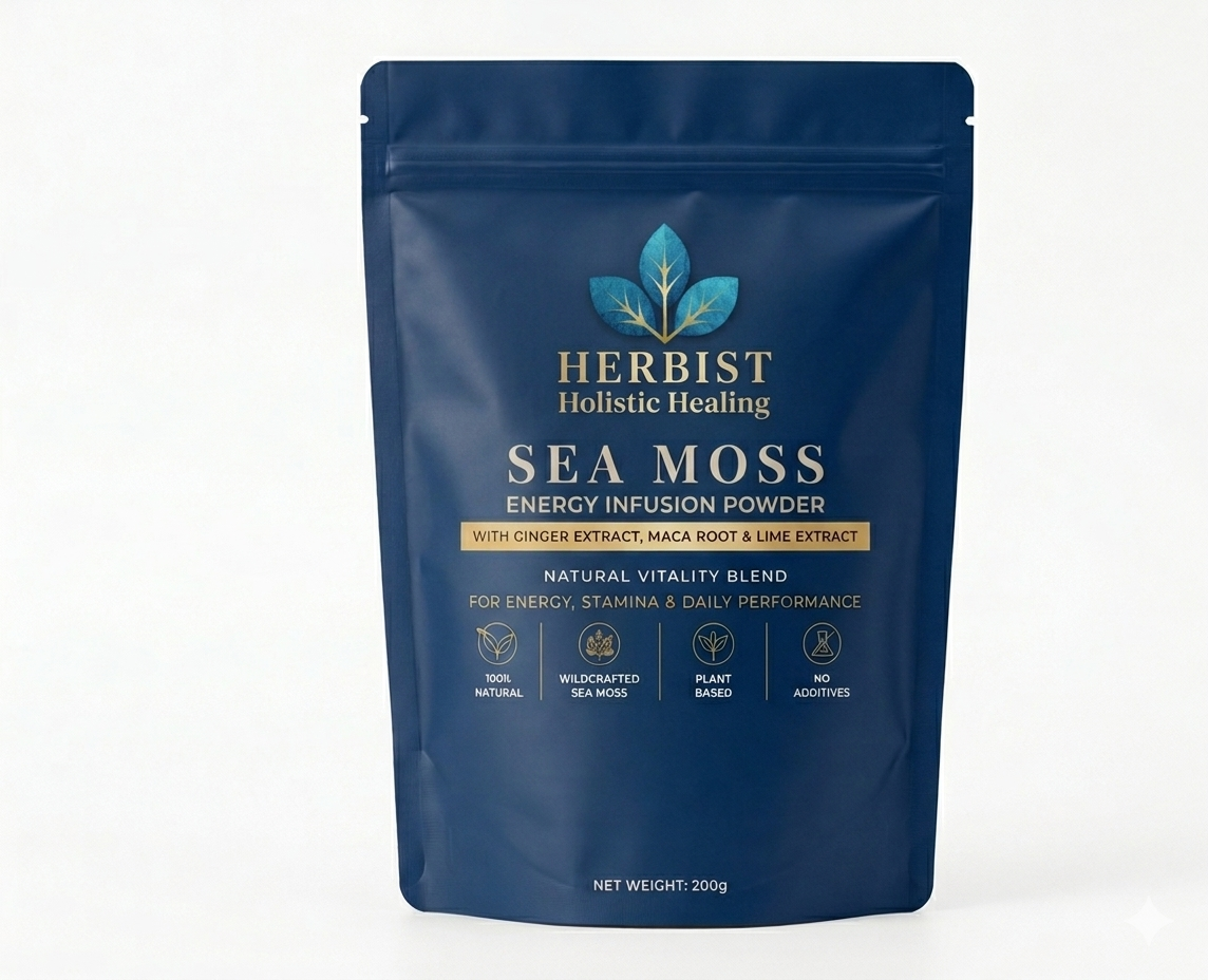 Herbist Ocean Gold | Energy Infusion Sea Moss Powder